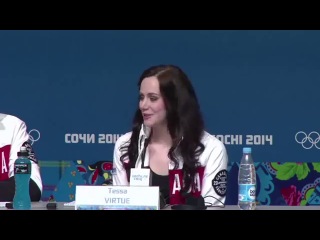 Tessa Virtue thrilled with performances AMBIENT
